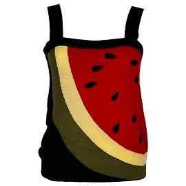 Regata Intarsia Loewe Paula's Ibiza em linho multicolorido
