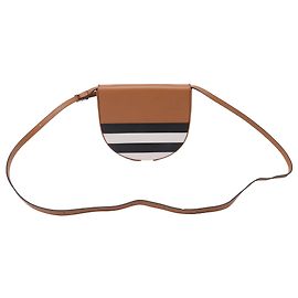 Borsa a tracolla Loewe Mini Heel in pelle marrone