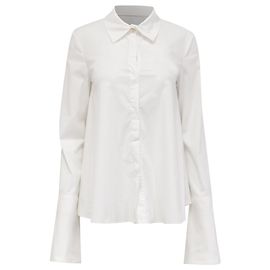 Autre Marque Camisa de manga larga Caroline Constas en algodón blanco