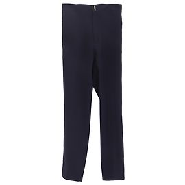 Givenchy gerade geschnittene Hose aus dunkelblauer Wolle