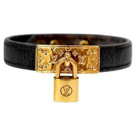Louis Vuitton Bracciale Nanogram Lockit Gold