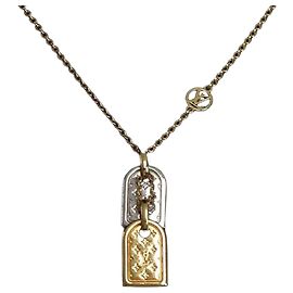 Louis Vuitton Collana con pendente Initials Nanogram