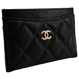 Chanel Tarjetero Classic Caviar