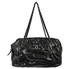 Chanel Twisted Bowling Glazed Calfskin