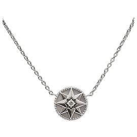Dior Collana ROSE DES VENTS in oro bianco e diamanti