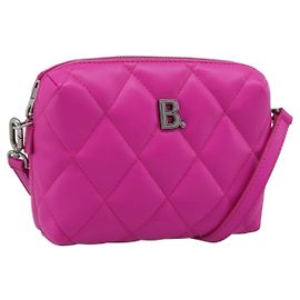 BALENCIAGA Schultertasche Leder Lila Silber 618080
