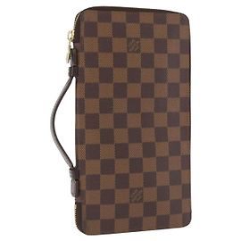 LOUIS VUITTON Damier Ebene Zippy Organizer Long Wallet N60003 LV