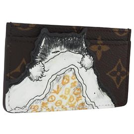 LOUIS VUITTON Catgram Porte Cartes Catnap Card Case M15155 LV