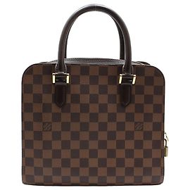 Louis Vuitton Damier Ebene Canvas Triana Tote Bag