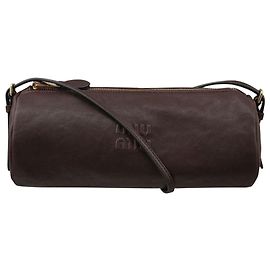 Miu Miu Borsa a tracolla a pochette in pelle Marrone