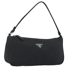 PRADA Accessoire-Etui Nylon Black Silver