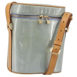 LOUIS VUITTON Monogram Vernis Sullivan Vertical Bag Lavande M91258
