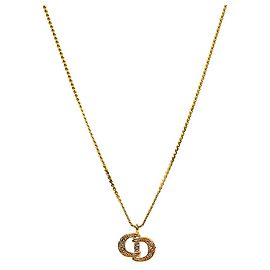 Dior Collana Cubic CD Gold