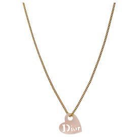 Dior Collana cuore in madreperla e oro