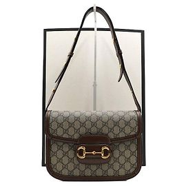 Gucci Borsa a tracolla in tela Horsebit