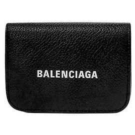 Portafoglio Balenciaga in pelle nera
