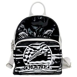 Chanel Black PVC Cruise Backpack