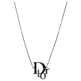 Dior Collana Oblique Silver