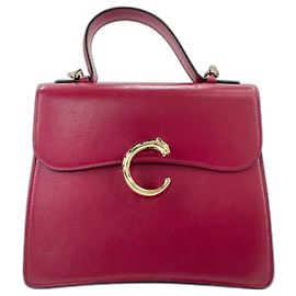 Borsa a mano/Borsa a tracolla Cartier Panthère in rosso