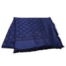 Louis Vuitton Monogram Multicolor Schal aus Seide und Wolle