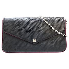Louis Vuitton Epi Chain Wallet Pochette Felicie