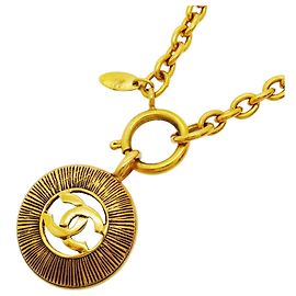 Chanel Coco Mark Circle Halskette