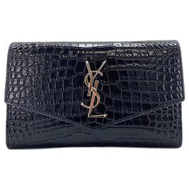 Borsa a tracolla in pelle goffrata Yves Saint Laurent