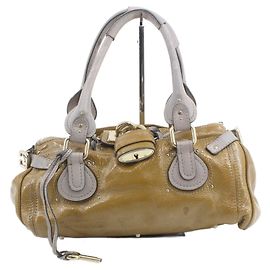 Chloé Chloe Paddington Lock Leather Medium