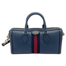 Borsa Boston Gucci Ophidia in Navy