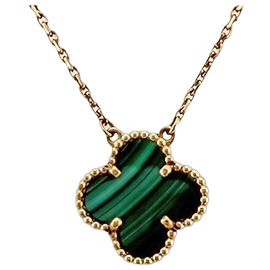 Collana Vintage Alhambra Van Cleef & Arpels in oro giallo 18K
