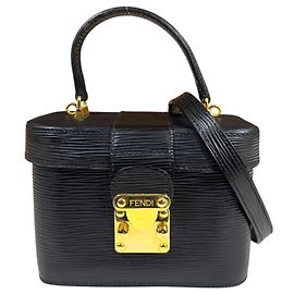 Bolso de hombro Vanity Fendi Epi