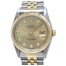 Orologio da uomo Rolex Datejust 10P Diamond 16233G