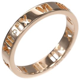 Tiffany & Co. Atlas Pierced Oro Giallo 18K e Diamanti 3.5mm