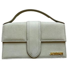Jacquemus Le Bambinou Flap Ivory martellata Grand Bambino