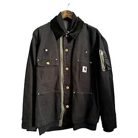 Giacca Carhartt x Sacai in Cotone Nero