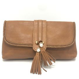 Borsa a pochette Gucci 257030 Marcheche GG con nappina