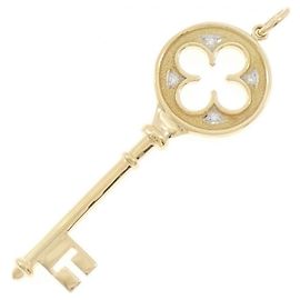 Tiffany & Co Pendente Chiave Quarterfoil Tiffany