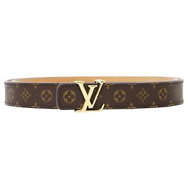 Cinturón de cuero Monogram Louis Vuitton