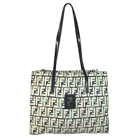 Borsa a spalla tote Fendi Logo