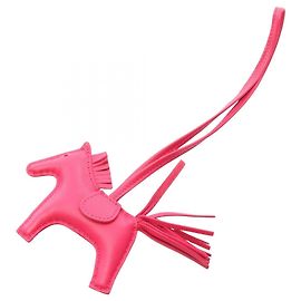 Hermès Hermes Rodeo PM Rose Mexico Handbag Charm
