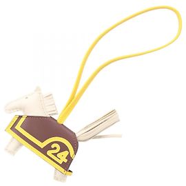 Hermès Hermes Rodeo PM Robeo 24 Clé Terre Jaune Naple Handbag Charm