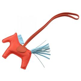 Hermès Hermes Rodeo PM Capucines Celeste Carnelian Charm Accessoire