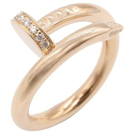 Anillo Cartier Juste un Clou en oro rosa