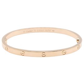 Bracciale Cartier Love Charm in oro rosa 18K