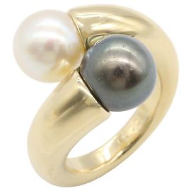 Anello Cartier Perla Toi et Moi in perle