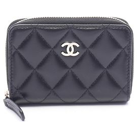Monedero con cremallera Chanel Classic