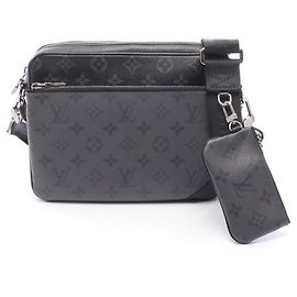 Borsa a tracolla Louis Vuitton Trio Messenger Monogram Eclipse