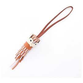 Hermès Hermes Chouette Pain d'Épices Mauve Père Sienne Nata Handbag Charm