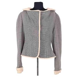 Dior Jacke aus Wolle beige