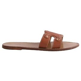 Mules Marina in pelle marrone Céline